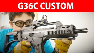 東京マルイ G36C カスタム 次世代電動ガン レビュー88 [upl. by Riocard183]