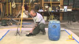 How to Polish Self Leveling Concrete Overlay  Part 3 [upl. by Lordan]