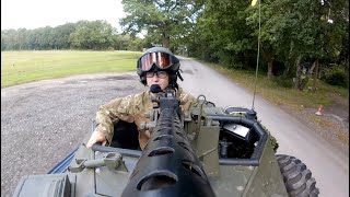 In The Commanders Seat British Army Daimler Ferret Scout Car Mk1 [upl. by Obara]