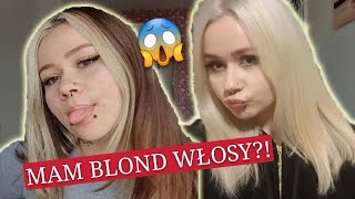 JAK ROZJAŚNIŁAM SOBIE WŁOSY NA BLOND SAMA [upl. by Kolodgie]