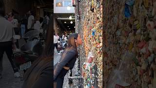 gum wall 🤮 shorts [upl. by Cid]