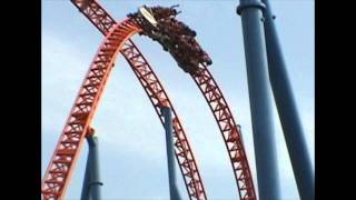 Fahrenheit Roller Coaster POV Hersheypark Front Seat Onride Intamin Hershey PA [upl. by Sheehan]