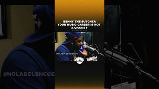 Benny Butcher Your music career is not a charity 🔥shorts bennythebutcher musicbusiness [upl. by Kyre]