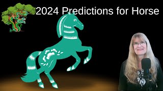 Horse – Chinese astrology 2024 Luck and Hard Work Predictions [upl. by Maury]