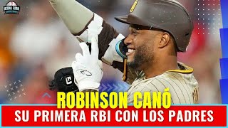 Robinson Canó comienza a producir para San Diego  Béisbol Global [upl. by Anitsirk]