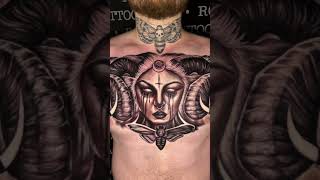 AMAZING FULL CHEST TATTOO DONE [upl. by Suriaj]