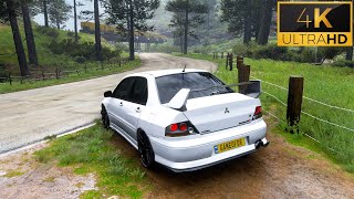 Turbo AntiLag 800HP Mitsubishi Lancer Evolution VIII MR  Forza Horizon 5  Logitech F710Gameplay [upl. by Akeylah761]