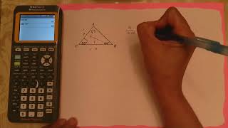 Finding Area of a Triangle given SAS [upl. by Ardnala]