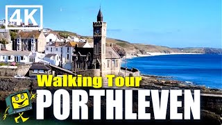 PORTHLEVEN Cornwall UK July 2022  4K Walking Tour [upl. by Nitnilc]