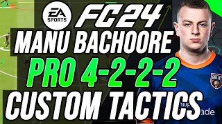 META PRO 4222 CUSTOM TACTICS amp INSTRUCTIONS FORMATION GUIDE  EA FC 24 [upl. by Martainn]