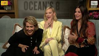 Sandra Bullock Cate Blanchett and Sarah Paulson hilariously do their best Irish accents [upl. by Marissa]