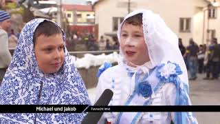 8 000 Besucher bei Imster Buabefasnacht [upl. by Zita]