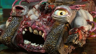 Warhammer BODY HORROR Nurgle Land Raider [upl. by Rebmyt911]