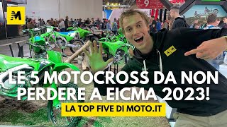 5 MOTO DA CROSS da NON perdere a EICMA 2023 [upl. by Spitzer]