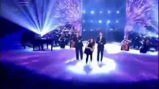 Woman throws Eggs at Simon Cowell on BGT Final 2013 HD [upl. by Aldercy]