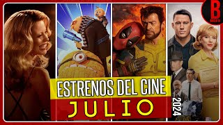 ESTRENOS del CINE JULIO 2024  Películas que se Estrenan en Julio 2024 [upl. by Yenar]