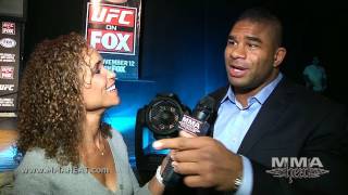 UFC 141s Alistair Overeem Says Brock Lesnar Has Weak Standup  Hes Still Strikeforce Champ [upl. by Flagler]