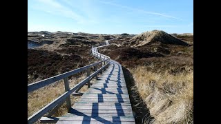 Urlaubs Paradies Amrum Teil 1 Meine Wanderung zur Aussichtsdüne Wittdün HD 720p [upl. by Rozella]