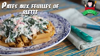 Recette des pâtes aux feuilles de blette [upl. by Lombardo201]