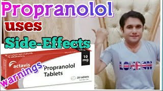 Inderal 40 mg propranolol uses side effects amp warnings [upl. by Ahsiekam]