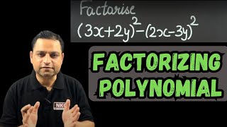 How to factorize a Polynomial  Concept Clarification  The Easy Way  by NK Sir [upl. by Bryana]