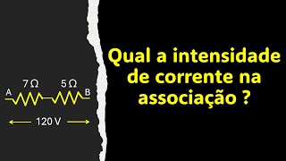 QUESTÃO 02 ASSOCIAÇÃO RESISTORES EM SÉRIEAssociamse em série dois resistores de resistência [upl. by Ericha]