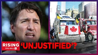 TRUCKER VICTORY Trudeaus Emergency Act Use UNJUSTIFIED Rules Canadian Judge [upl. by Ellek]