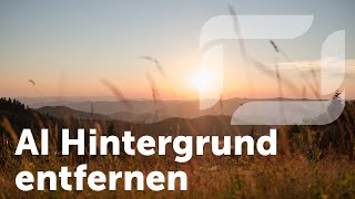 Entfernen Sie Hintergründe aus Fotos mit AI [upl. by Swagerty492]