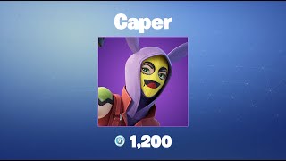 Caper  Fortnite OutfitSkin [upl. by Dihgirb314]