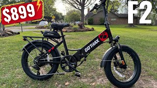 Best EBike Under 999 GoTrax F2 20 Foldable EBike [upl. by Haidadej]