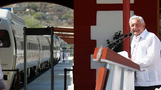 Inauguración del Tren de Pasajeros del Istmo Línea Z desde Salina Cruz Oaxaca [upl. by Felicle]