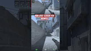 Split screen for cs csgo gaming gamer viralvideo shortsvideo pcgaming [upl. by Olaf]