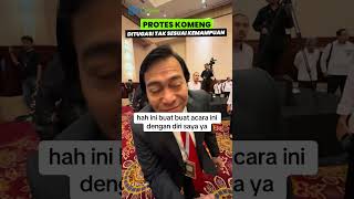 Ditempatkan di Komite II DPD RI yang Bukan Bidang Kemampuannya Komeng Saya Harus Belajar ke Mana [upl. by Rehtae175]