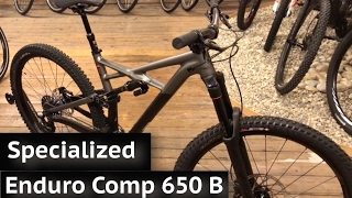 Specialized New Enduro FSr com 650 B 2017 first Look [upl. by Woodruff539]