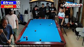 EFREN BATA REYES VS JAYBEE SUCAL Race 9 PAREHAS Exhibition Match [upl. by Christmann]