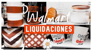 LIQUIDACIONES en WALMART DECORACIÓN COCINA ORGANIZADORES REGALOS y mucho más para el hogar [upl. by Zucker]