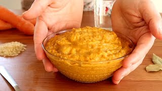 1€  1 Recette  Purée de Carottes Surprenante et Délicieuse  💪🔝 9 [upl. by Blandina]