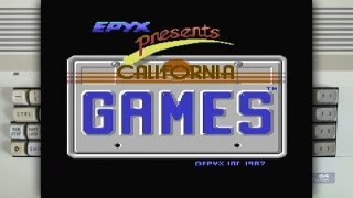 California Games on the Commodore 64 [upl. by Persons]