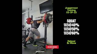 Juggernaut Training Video 29 Squat [upl. by Ylrebnik]