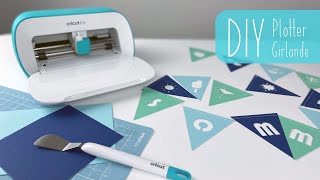 DIY Papier Girlande selber gestalten  Cricut Joy  Plotter [upl. by Callery]