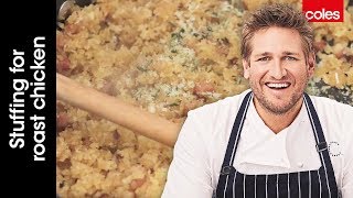 How to Make Stuffing for your Roast Chicken  Cook with Curtis Stone  Coles [upl. by Komsa]