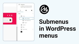 Add and Manage Submenus in WordPress Using Gutenberg Navigation Menus 2024 InDepth Tutorial [upl. by Noonan718]