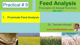 Practical9  Proximate Feed Analysis [upl. by Laverna]