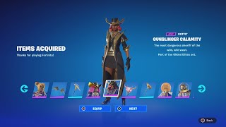 NEW Fortnites FIRST Calamity Reskin  OFFICIAL Midas Flopper Skin Gilded Elites Pack Gameplay [upl. by Neret]