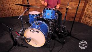 PDP New Yorker 4 Piece 18quot Bass 1013quot Toms 13quot Snare [upl. by Arlan865]