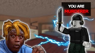 SHERIFF TRICKSHOTS  Murder Mystery 2 FUNNY MOMENTS [upl. by Golliner]