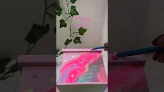 💖handpainted artoftheday art diyart paintinginprogress wip diyart pinklove [upl. by Sekoorb]