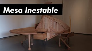 Construyendo la Mesa Inestable de Enric Miralles  Joselo Maderista [upl. by Nannerb576]