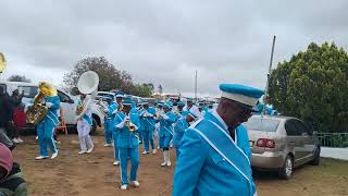 Site Joseph Apostolic Church of Southern Africa Brass Band [upl. by Leksehc]