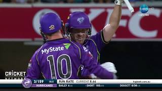 Brisbane Heat v Hobart Hurricanes BBL07 [upl. by Sturdivant]